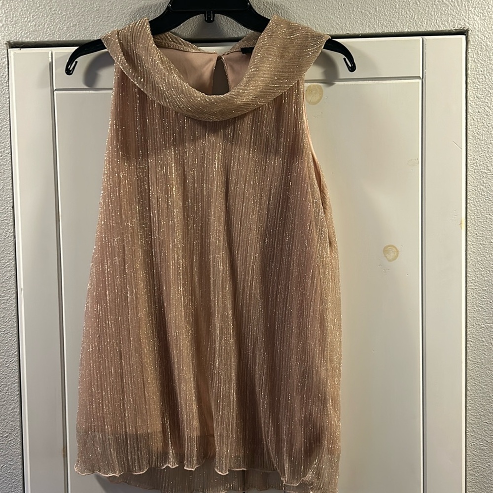 ADIVA sleeveless dressy sparkling top!!